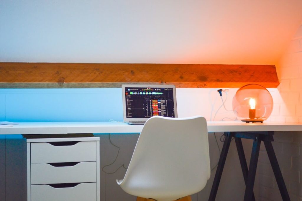 Home Office Essentials - Desk-Chair-Light